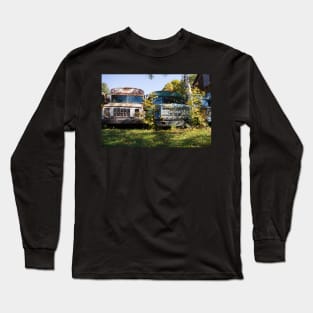 the old buses Long Sleeve T-Shirt